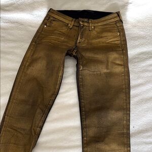 Juicy couture gold jeans